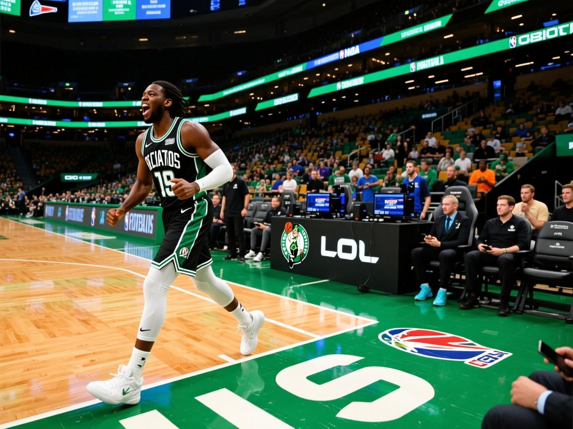 步行者队大胜凯尔特人,奥拉迪波全场高光表现 第2张