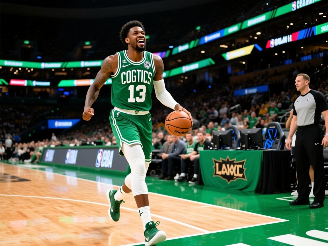 步行者队大胜凯尔特人，奥拉迪波全场高光表现