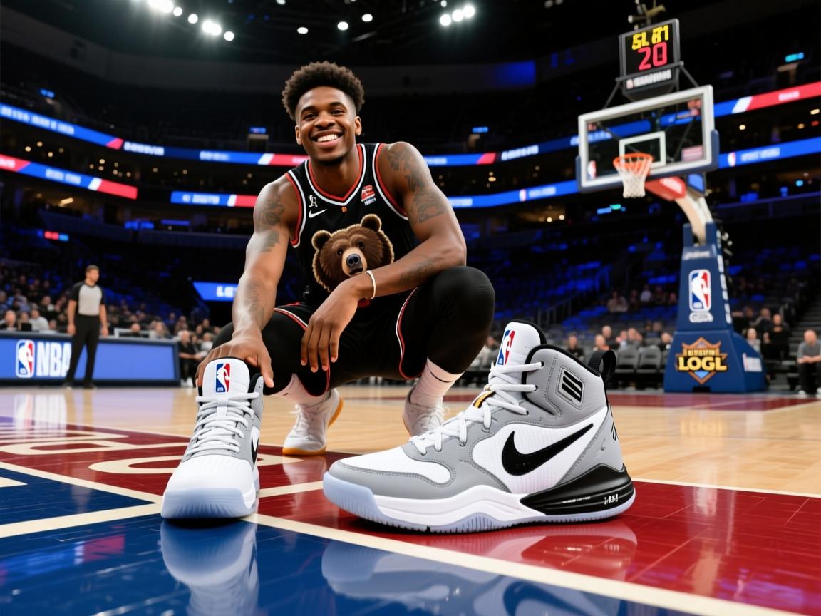 灰熊选秀状元莫比利发布专业梦想篮球鞋