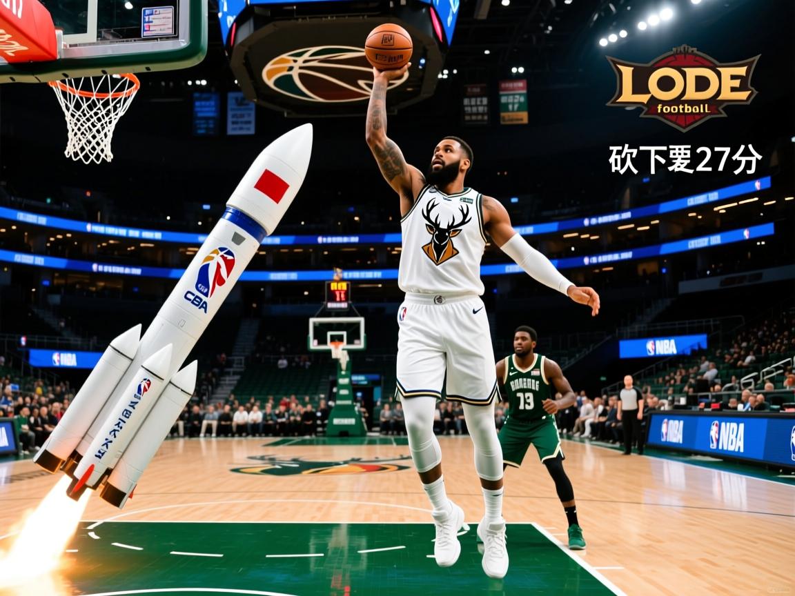 火箭不敌雄鹿,哈登出战砍下27分 第2张