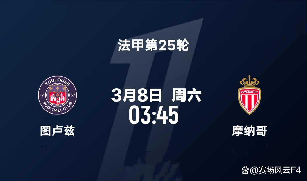 摩纳哥客场逆袭，击败图卢兹收获关键胜利