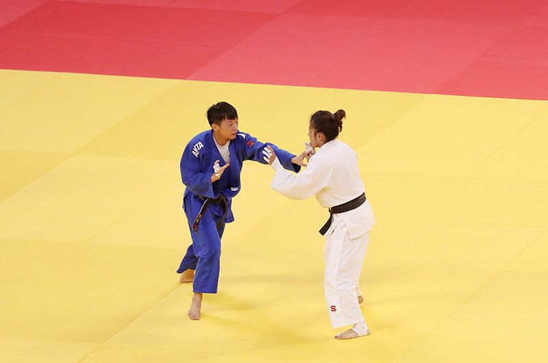 美国选手横扫全场，摘得柔道冠军